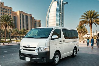 13 Seater Van Side View
